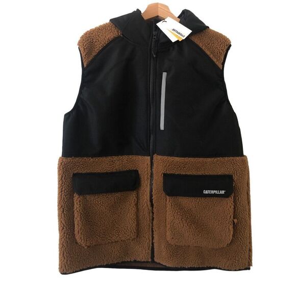 Caterpillar Other - Caterpillar Sherpa Vest Men’s Size Large